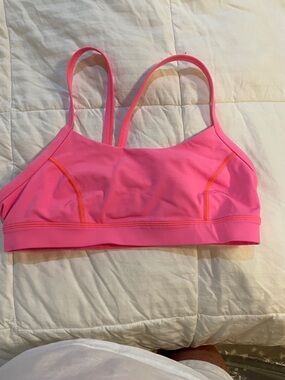 lululemon athletica Hot Pink Double-Strap Sports Bra